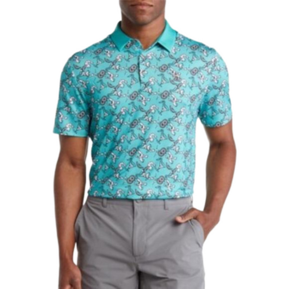 Original Penguin shrimp cocktail polo in Baltic